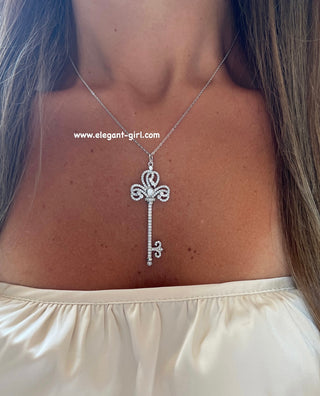 ENCHANT HEART KEY NECKLACE