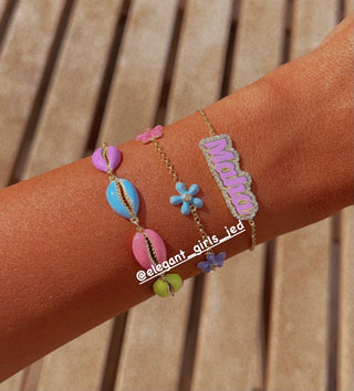 WINTER MIX FLOWERS BRACELET