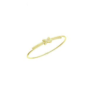 GOLD JEUX WITH DIAMOND BANGEL
