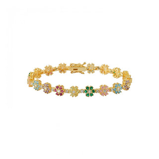 RAINBOW FLOWERS BRACELET