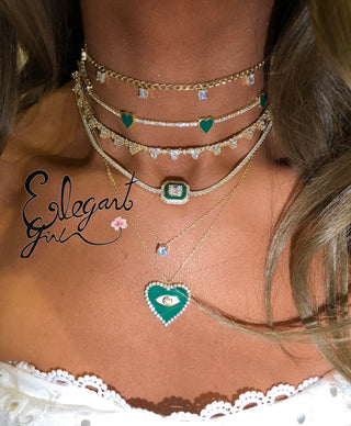 GLAMOUR CHOKER - ELEGANT GIRLS