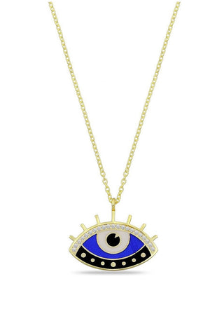 All the eyes on you black necklace - ELEGANT GIRLS