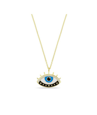 All the eyes on u turquoise necklace - ELEGANT GIRLS