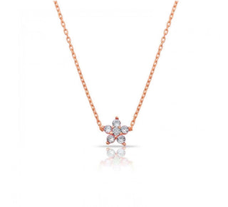 ELEGANT FLOWER NECKLACE
