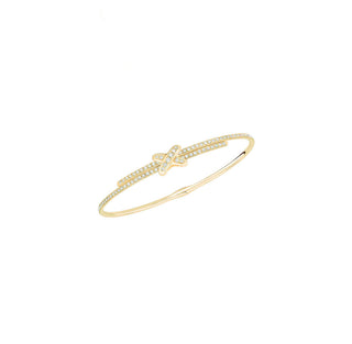 GOLD JEUX FULL DIAMOND BANGEL - ELEGANT GIRLS