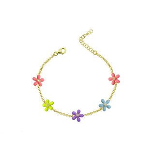 WINTER MIX FLOWERS BRACELET