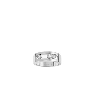 PLAIN MOVE DIAMOND RING