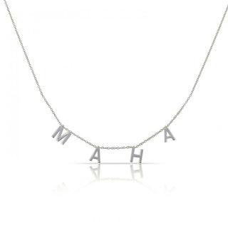 PLAIN NAME NECKLACE