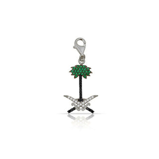 SILVER SAUDIA CHARM