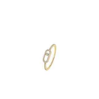 GOLD MOVE UNO RING