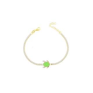 TURTLE TENNIS BRACELET