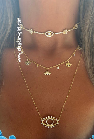 DIAMOND EYE NECKLACE