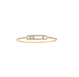 GOLD THIN LINE MOVE BANGEL